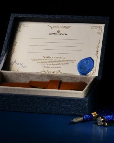 "Rami" Blue Moon FP Titanium Nib